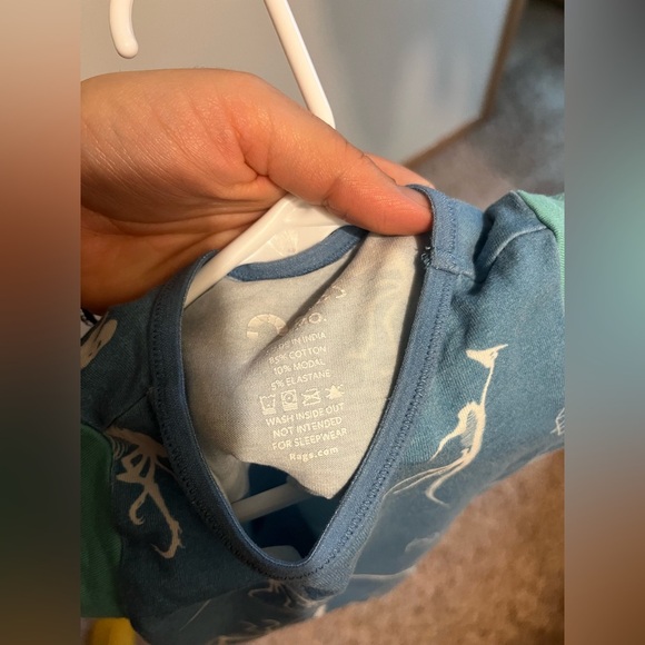 Rags to Raches Dinosaurs Romper Skeletons - Picture 4 of 6